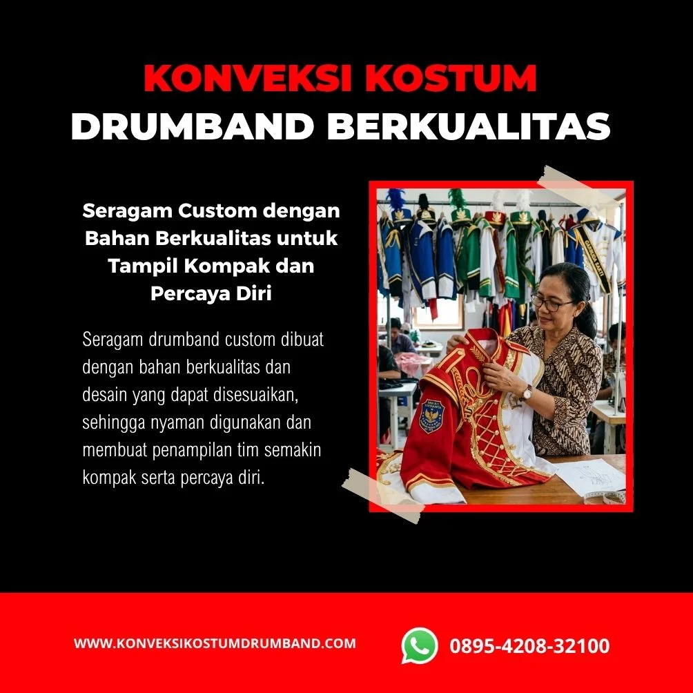 Cara memilih konveksi kostum drumband yang berkualitas